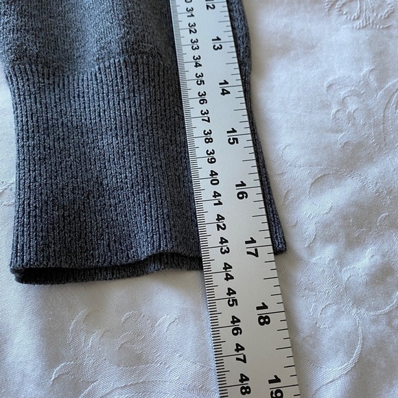 Maison Jules Women's 3/4 Sleeve‎ Gray Long Sleeve Jersey Knit Tee Size X-large - Picture 9 of 11